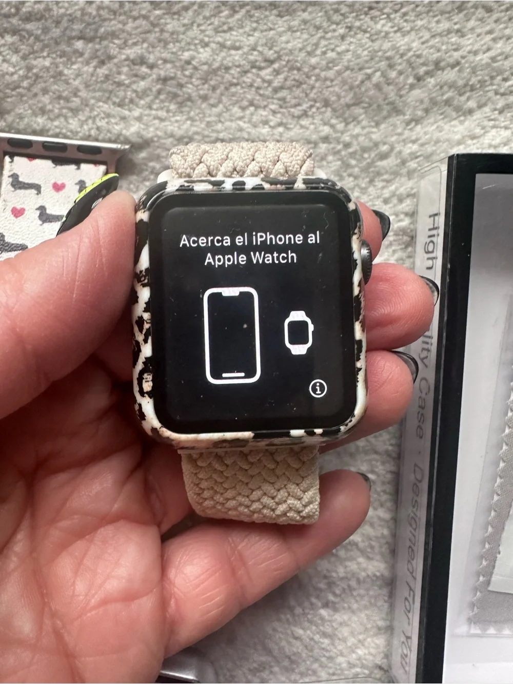Apple Watch plus 12 Bands and Multicolor Protective Frames